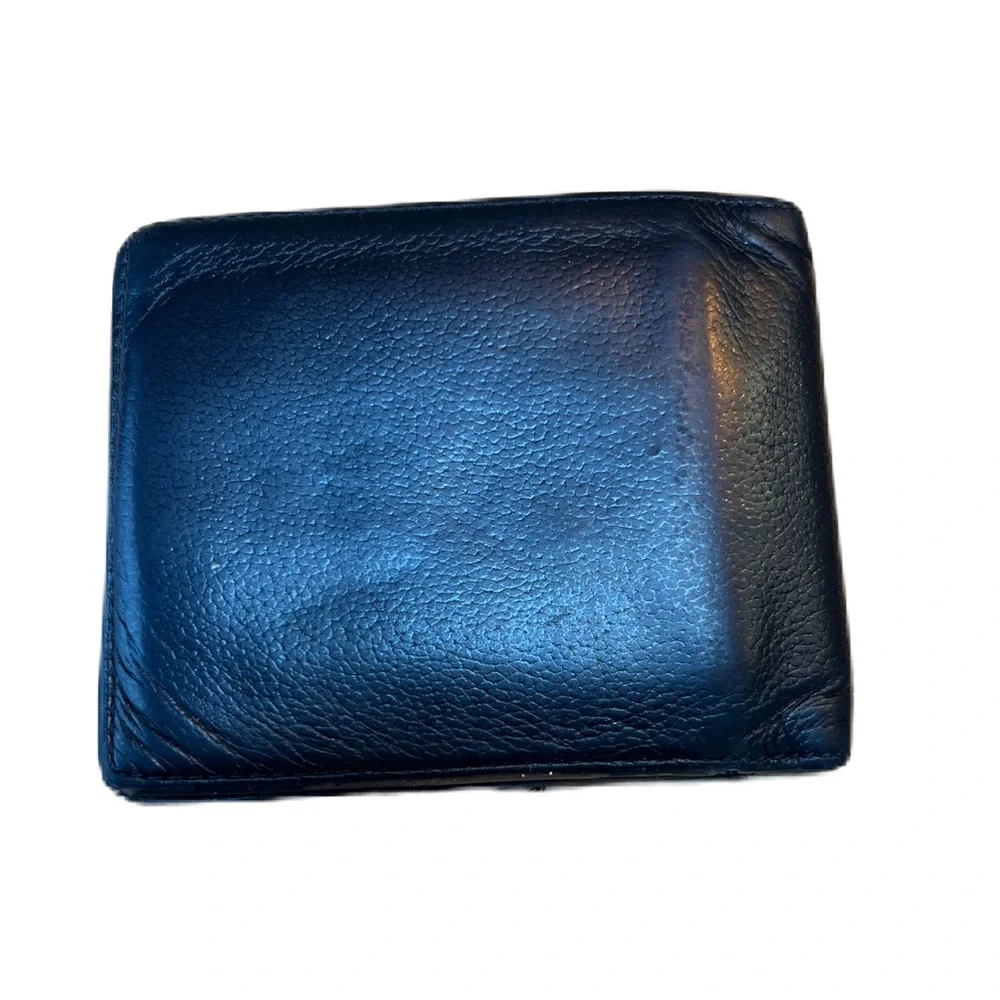 COACH Men's Leather Black Wallet